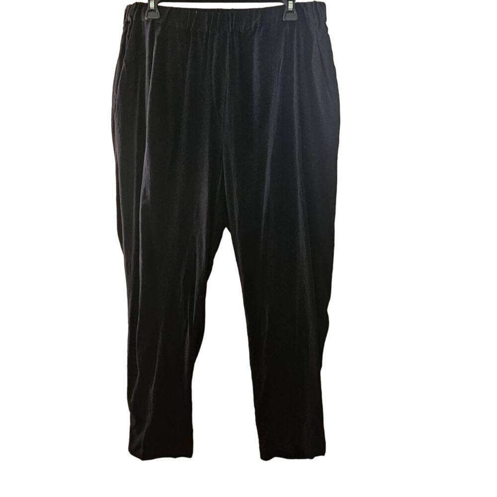 Vince Camuto Black Stretch Waist Dress Pants Size Large